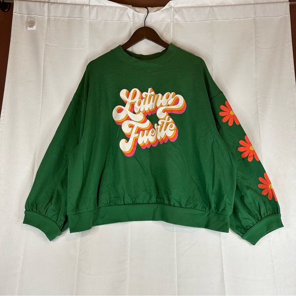 LATINO HERITAGE MONTH X TARGET Women’s Size 2X Sweatshirt Graphic Crew NWT - Picture 2 of 15